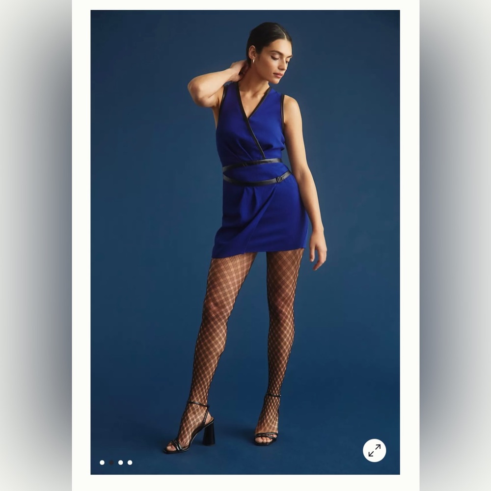 Maeve V-Neck Mini Dress